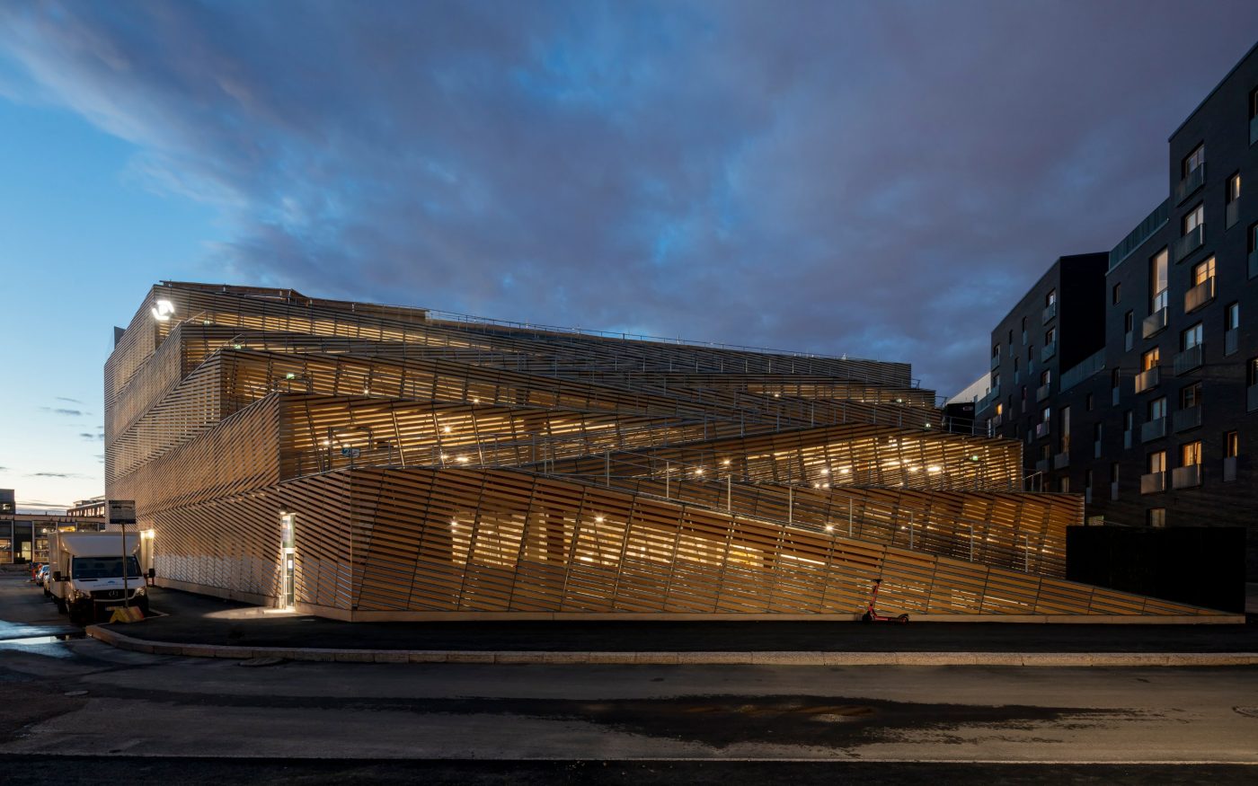 Brick Award 24 Nominee Saukonlaituri Parking, Category Building outside the box, Architects: ALA Architects