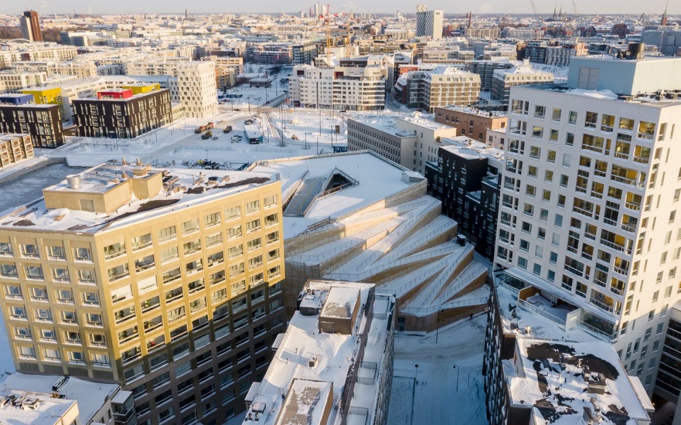 Brick Award 24 Nominee Saukonlaituri Parking, Category Building outside the box, Architects: ALA Architects