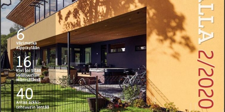 Kestävä kivitalo- julkaisun kansikuva