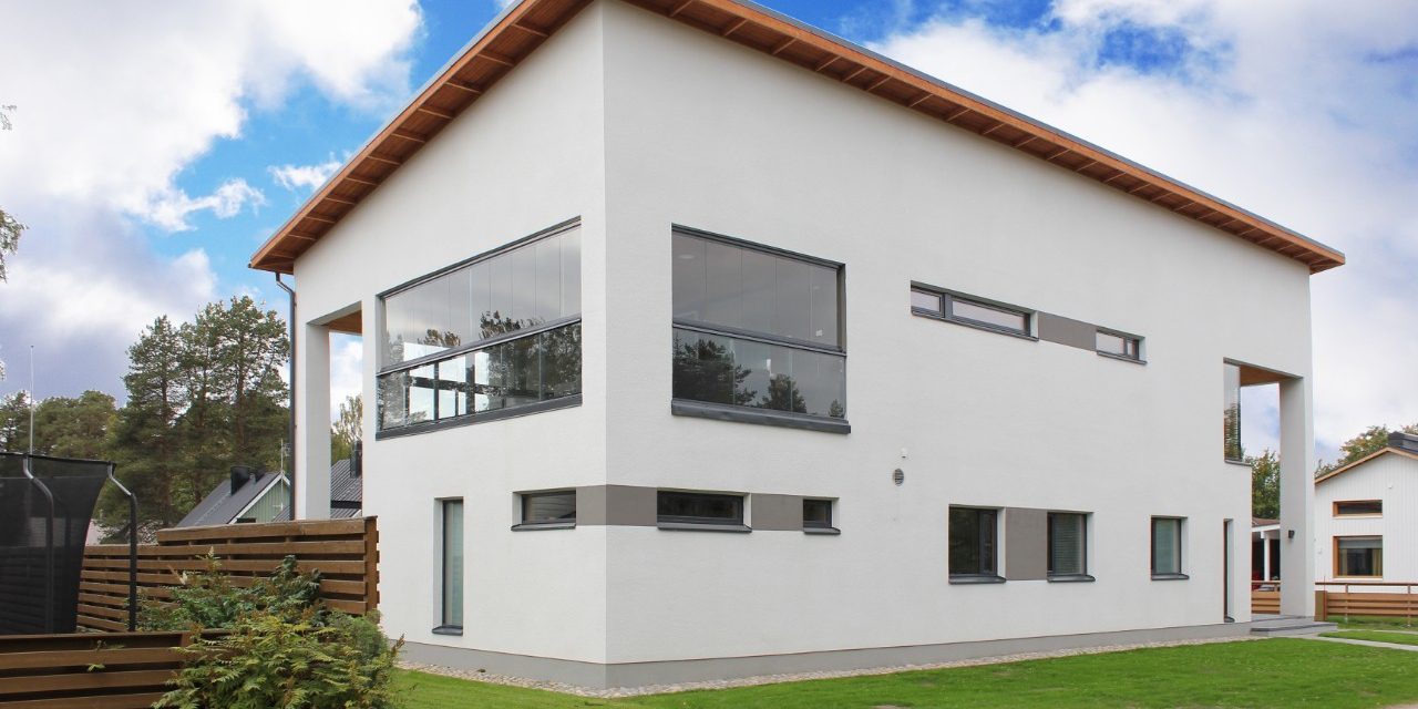 Porotherm-house in Oulu Petäjänkuja