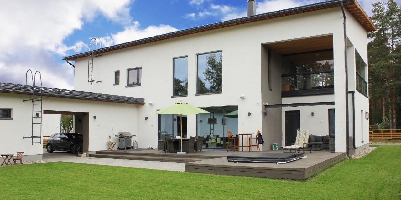 Porotherm-house in Oulu Petäjänkuja