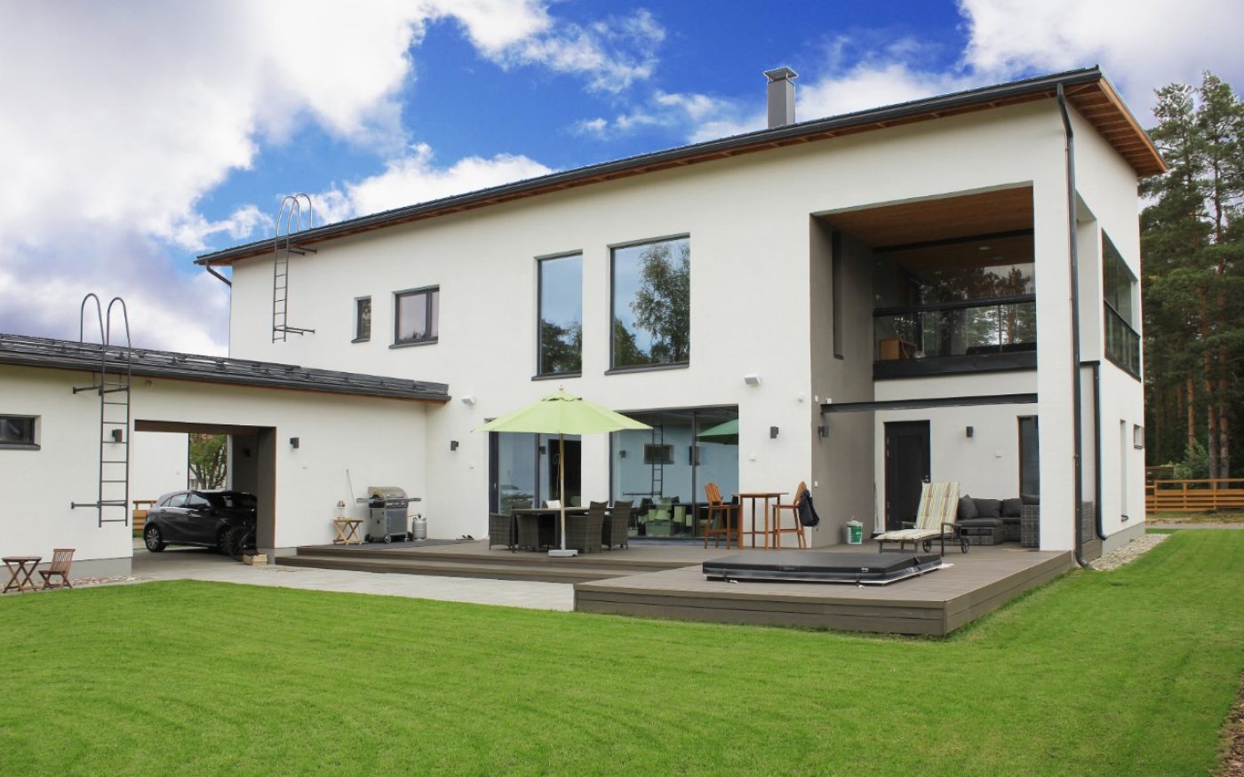 Porotherm-house in Oulu Petäjänkuja