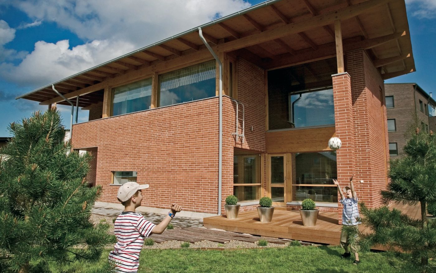 Porotherm-pientalo Domector Oulun Asuntomessut