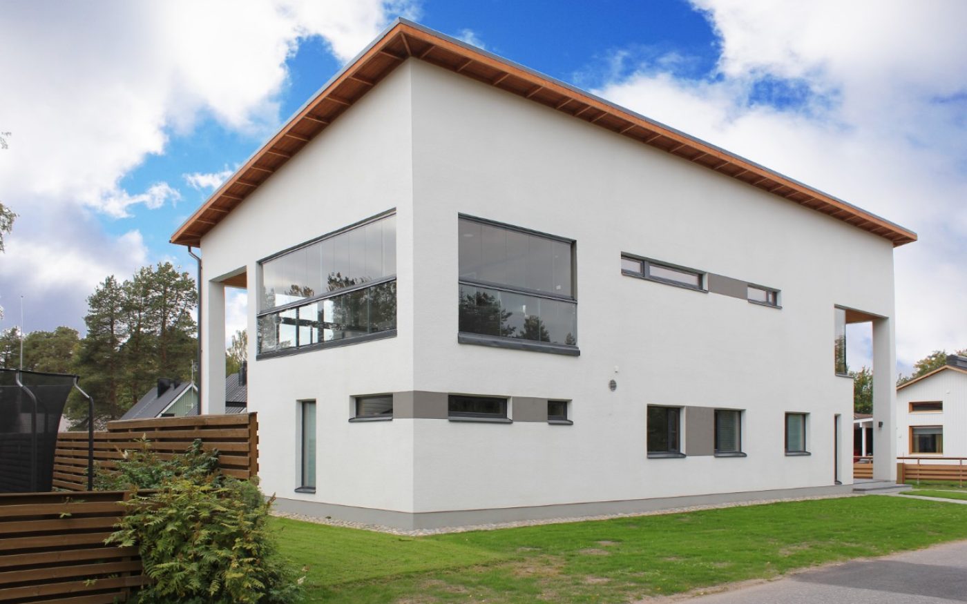 Porotherm-house in Oulu Petäjänkuja