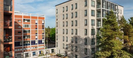 Maapallonkuja 1 Espoo Olari Utu Vuolu R-punainen Makasiini