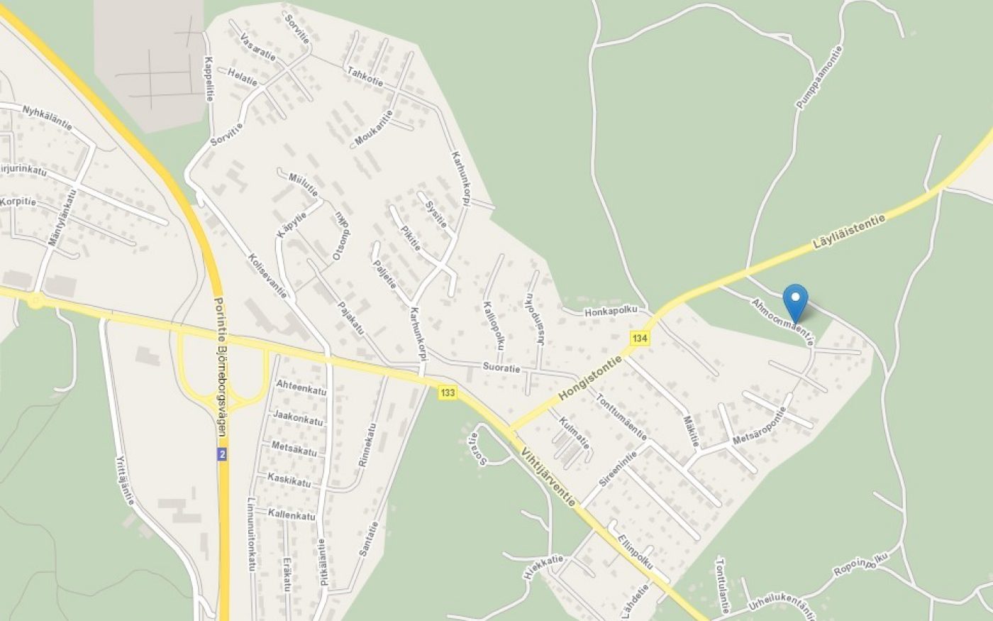 Tyomaaesittely Karkkila kartta