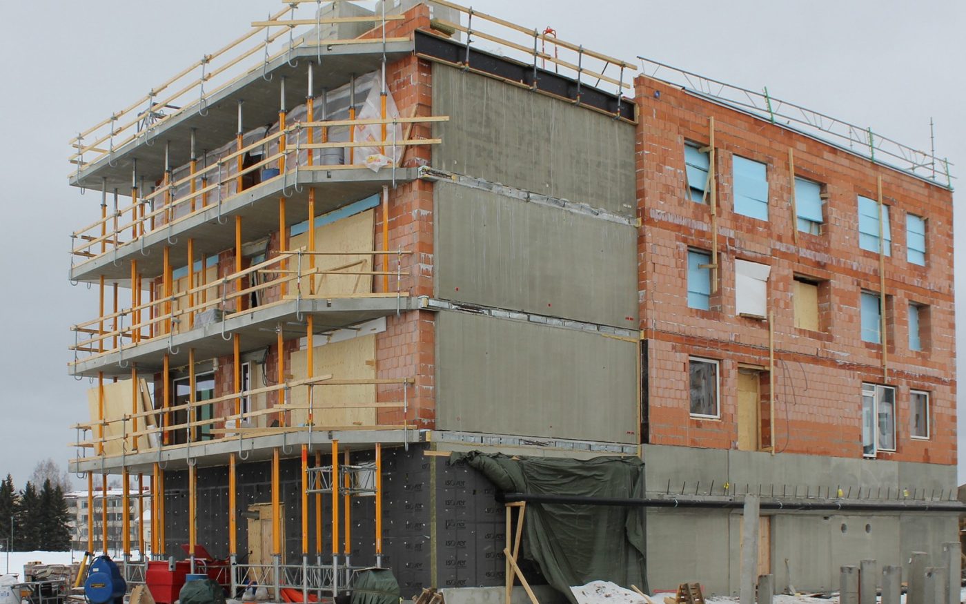 Penttilänranta Poroton kerrostalo