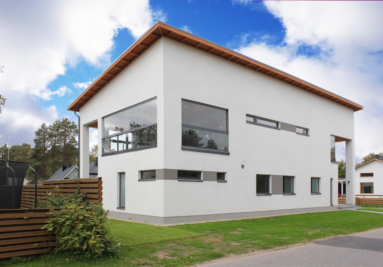 Porotherm-house in Oulu Petäjänkuja