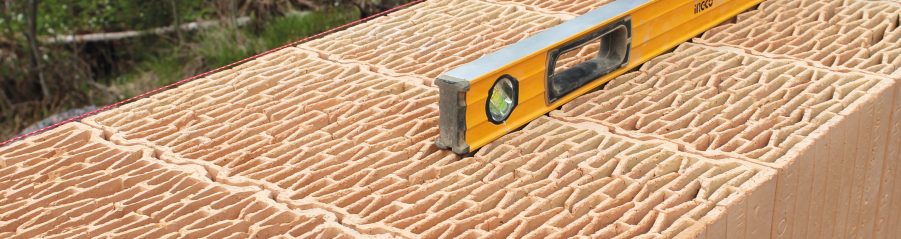 Porotherm ulkoseina vatupassi