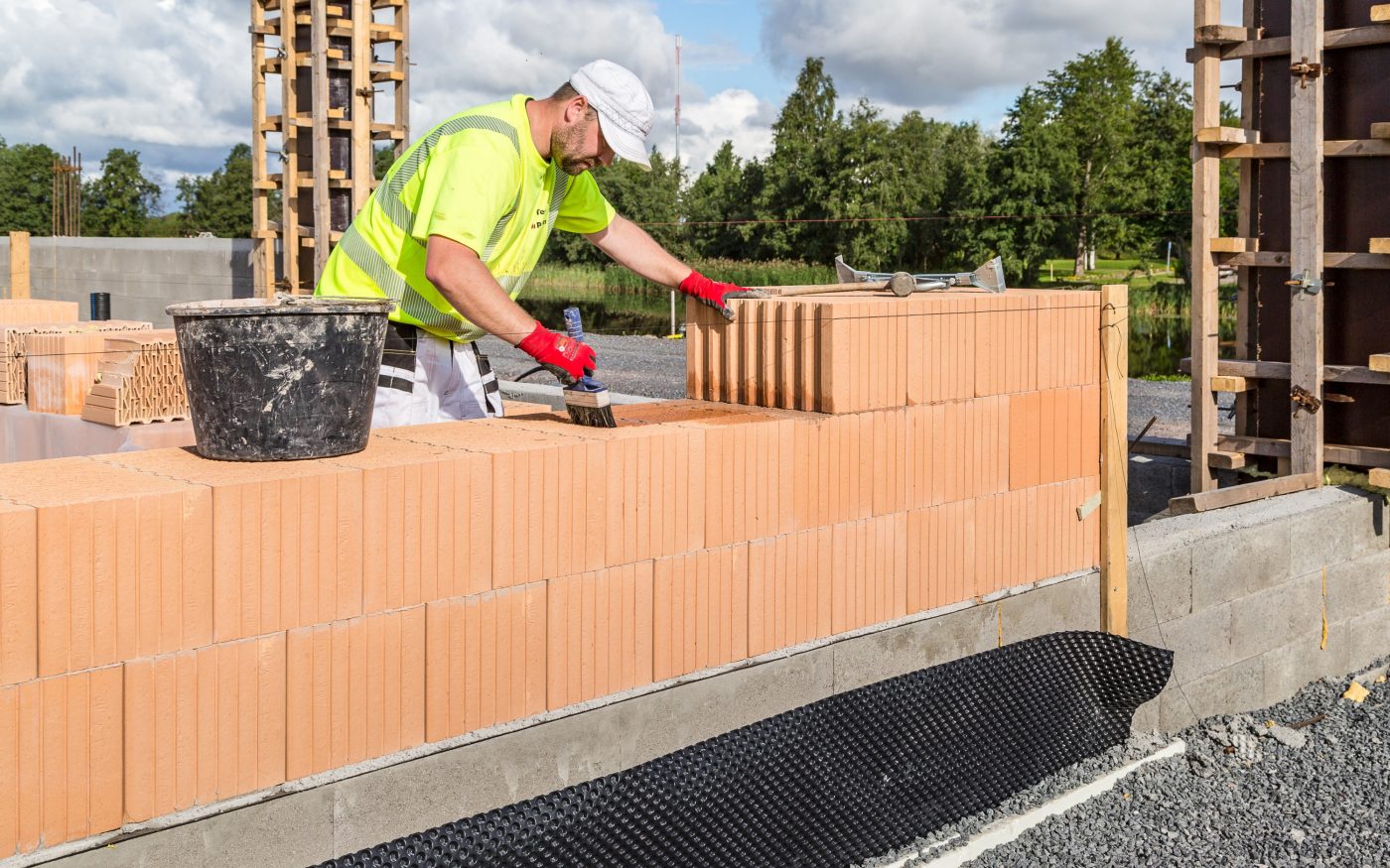 Porotherm-talon rakentaminen JokiDuo