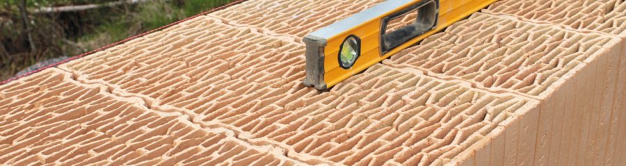 Porotherm ulkoseina vatupassi