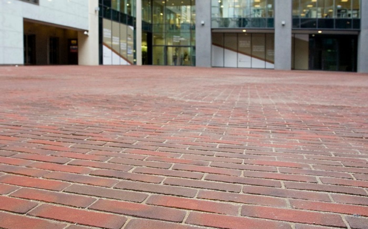 Block Paving in Commercial Setting
