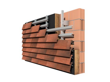 Facade cladding - URBAN - Omega 3D