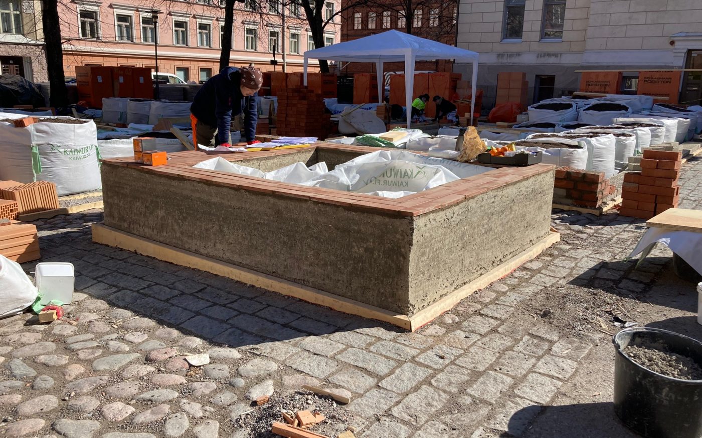 Alusta paviljonki arkkitehtien tutkimusprojekti Helsinki