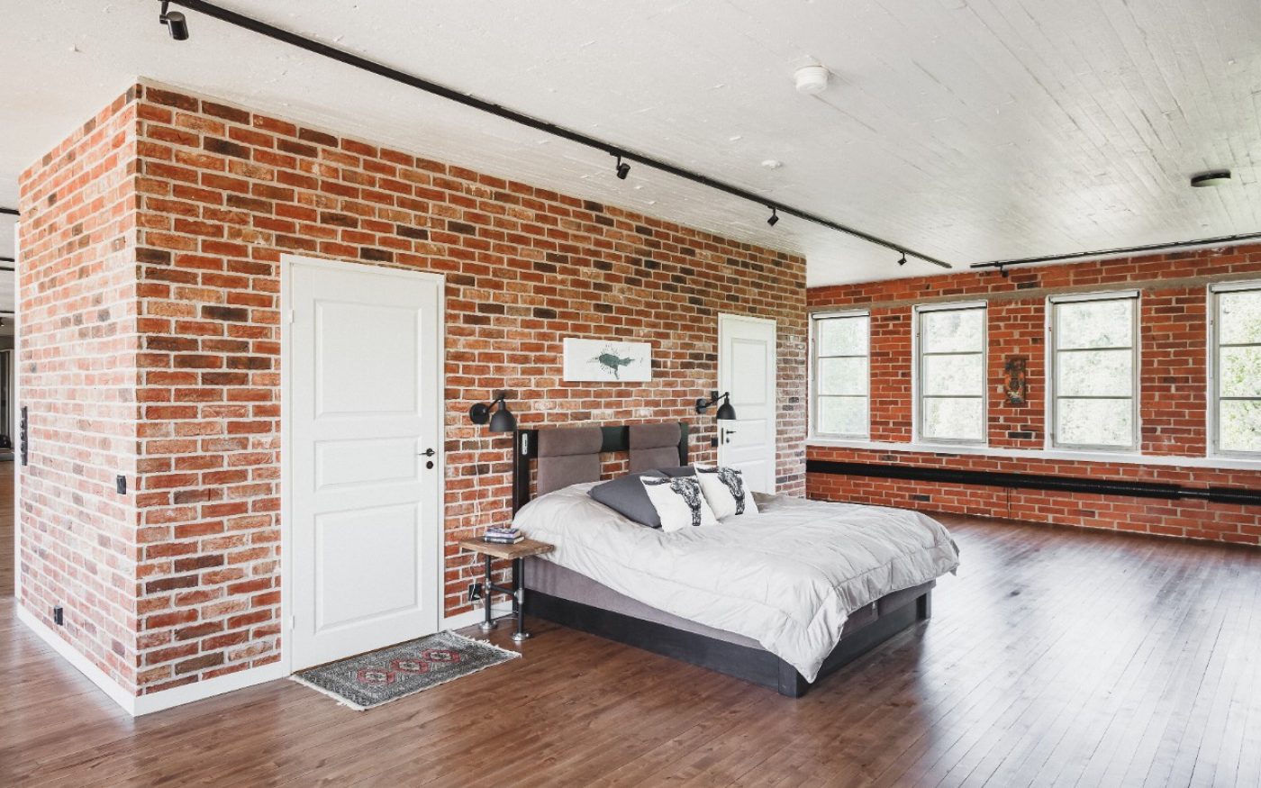 The renvoation of an old carpenter workshop into loft apartment, Nakkila, Finland