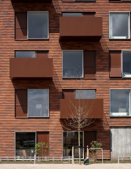 Facade cladding - URBAN Christianshaven - Søhesten Godsbanen