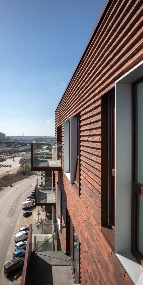 Facade cladding - URBAN Christianshaven - Søhesten Godsbanen