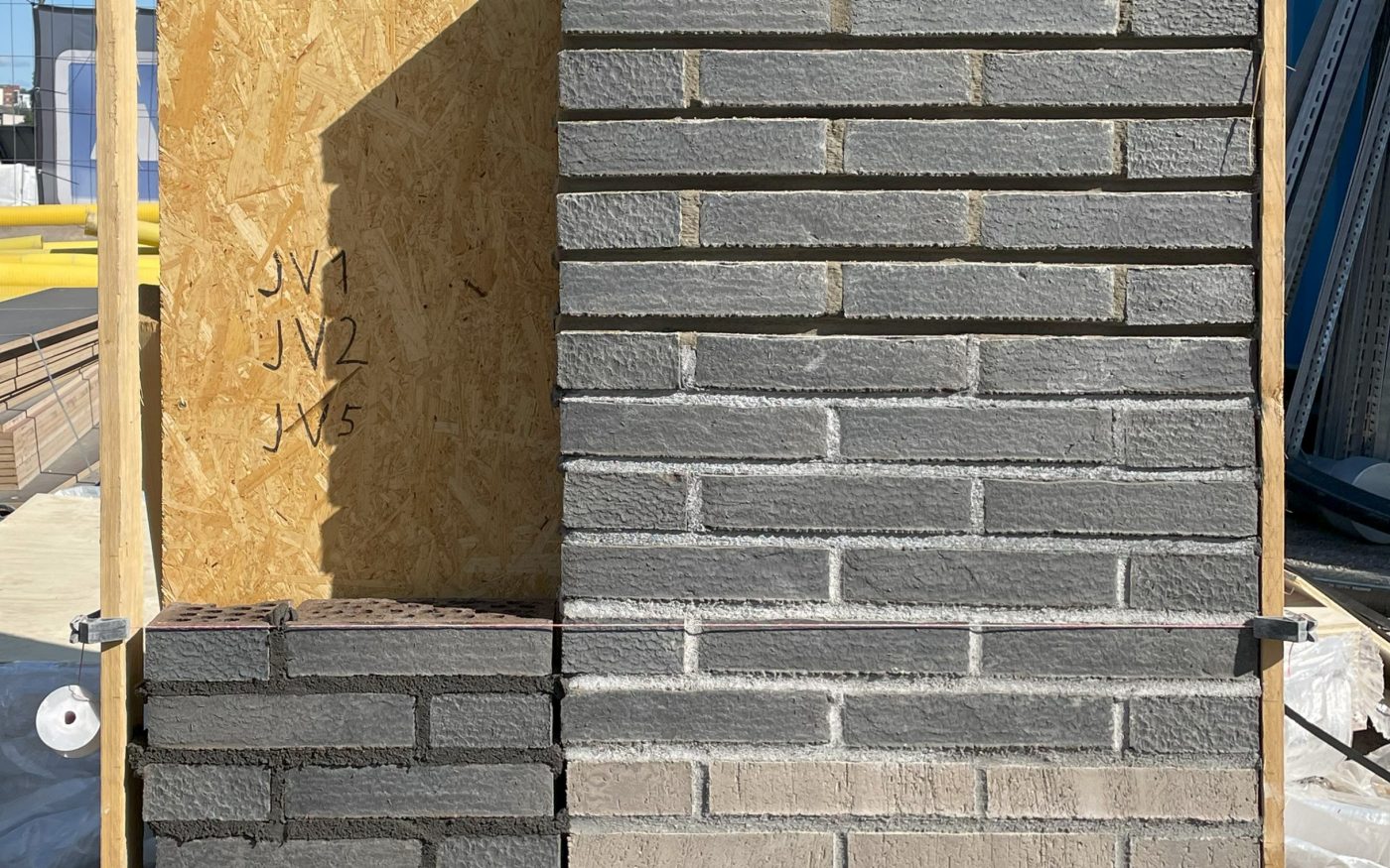 Mallimuuraukset HOAS työmaalla