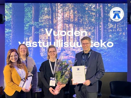 Vastuullisuusteko palkinto