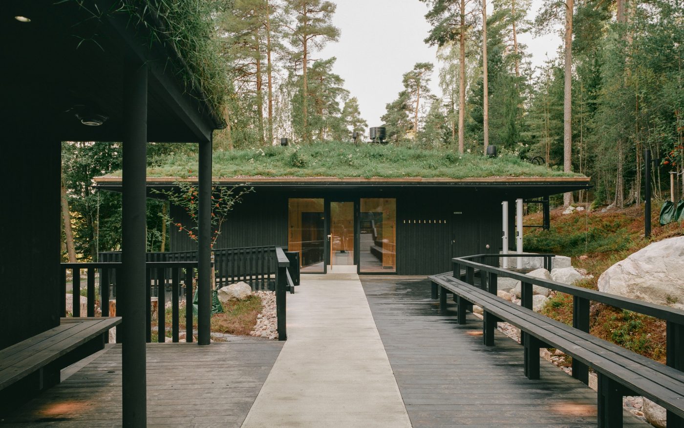 Kuusijärvi saunat Poroton Vantaa 