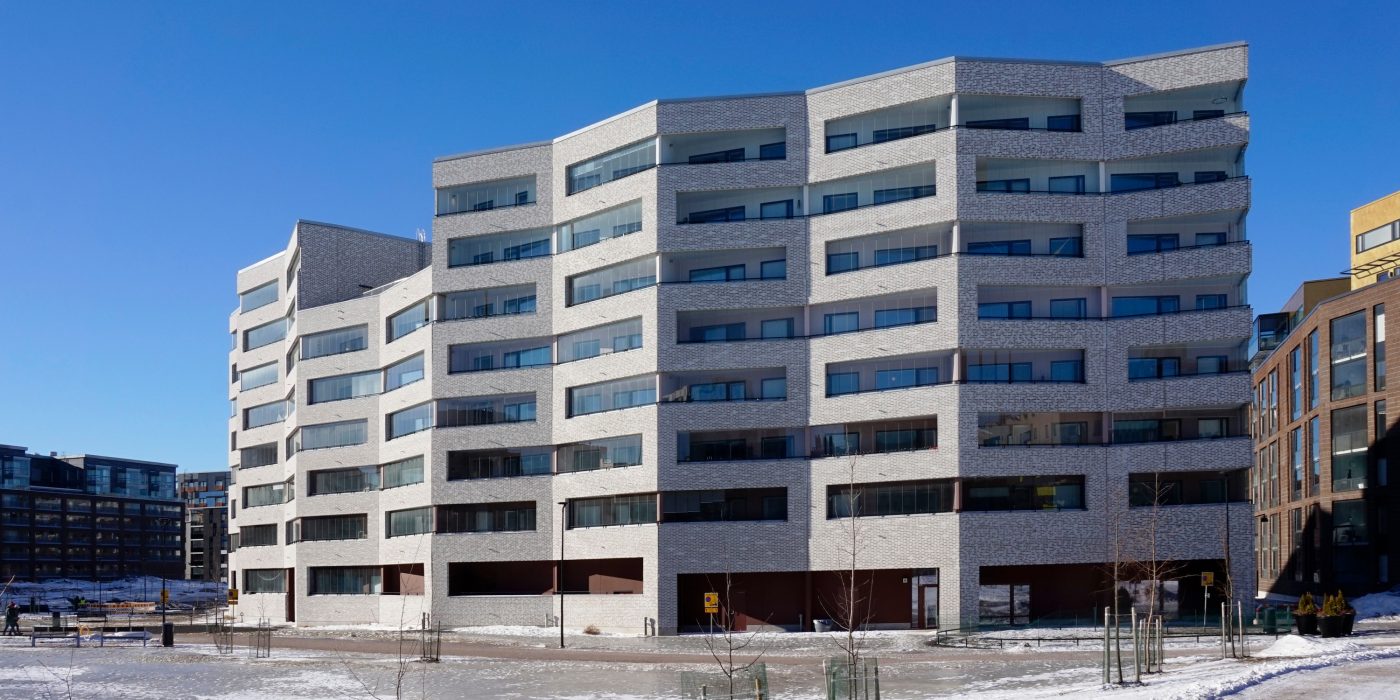 Bysa ja Sandis asuinkerrostalo Jätkäsaari, Helsinki