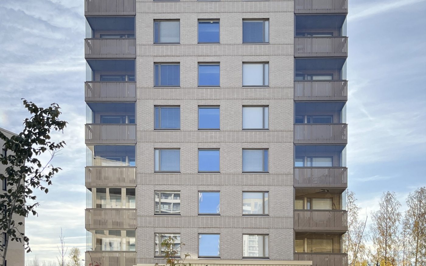 Vermonniitty asuinkerrostalo Pellava Retro biokaasutiiili